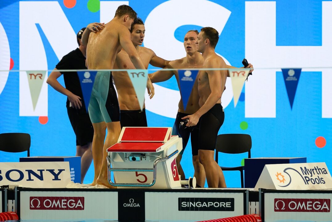NAB break Men’s 4×100 Medley Relay Championship Record In 3:26.93, #2 Swim All-Time
