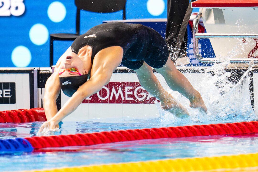 Kaylee McKeown and Regan Smith Tied At Top Of World Cup Rankings After Day One