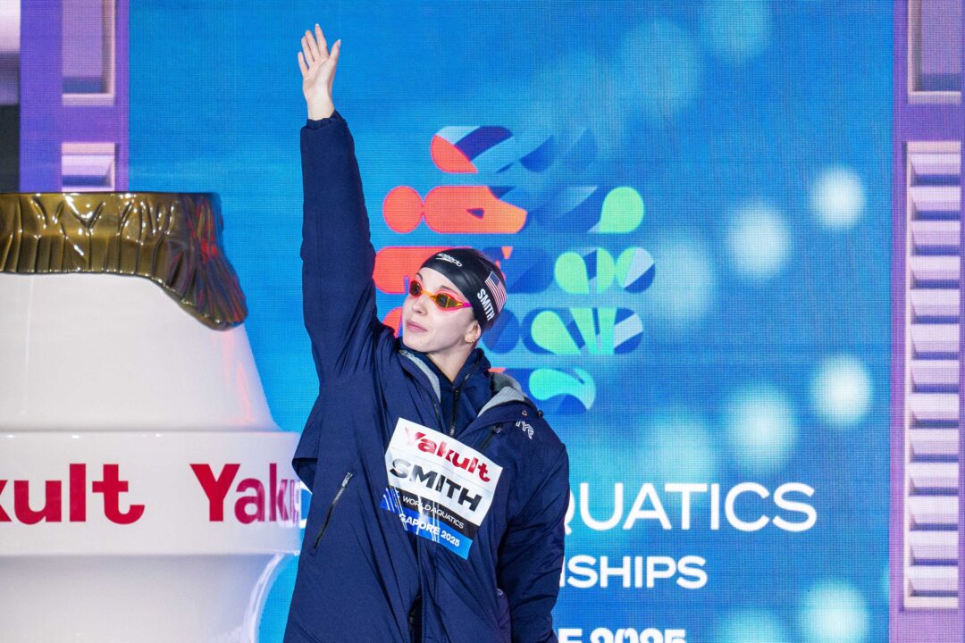 Regan Smith Eguaglia Il Record Del Mondo Nei 100 Dorso A Westmont, 54.02