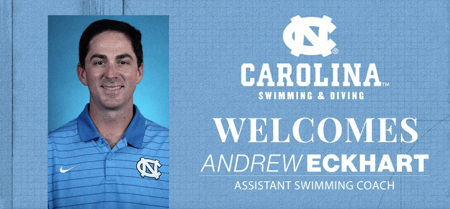 University of North Carolina Adds Andrew Eckhart As Assistant Coach