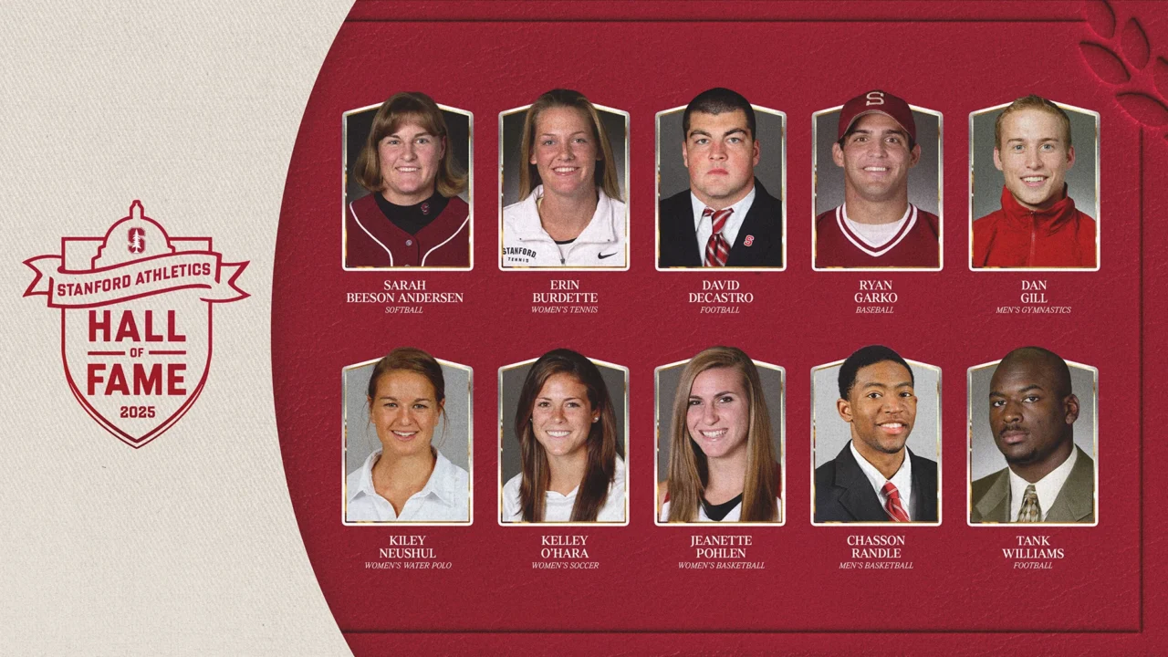 Stanford Athletics Announces 2025 Hall of Fame Class