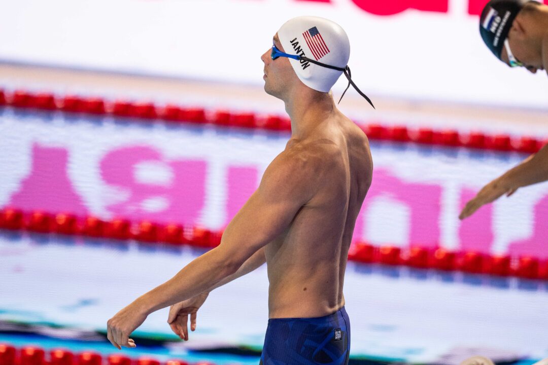 Tommy Janton And Luca Urlando Did Swim Off For Backstroke Leg Of Men’s Medley Relay At Worlds