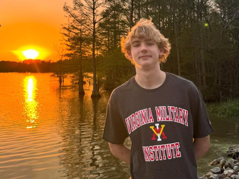 Winter Juniors Qualifier Ian Lutz (2025) to Swim for Virginia Military Institute