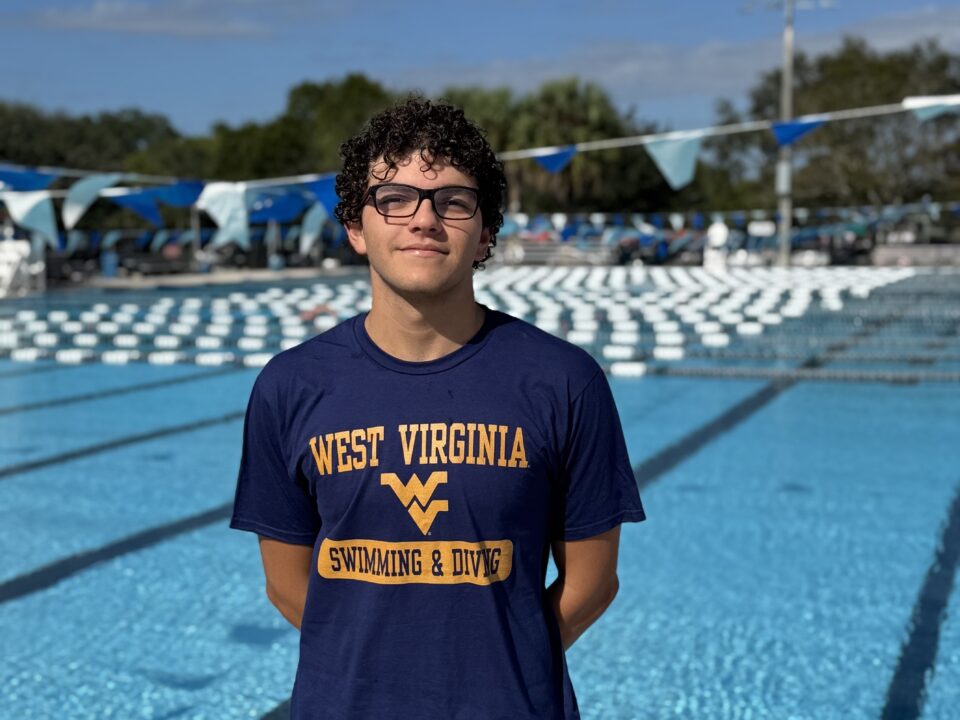 Futures Finalist Gabriel Tortola to Swim for West Virginia University This Fall