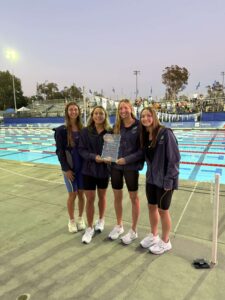 Mason Manta Rays Breaks 17-18 NAG Record With 4:07.13 Girls 400 Medley Relay