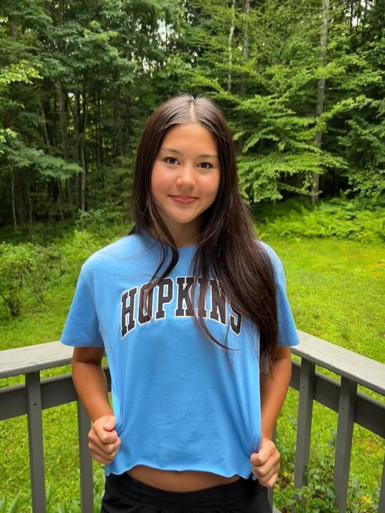 Futures Finalist Sofia Ye Verbally Commits to Johns Hopkins for Class of 2030