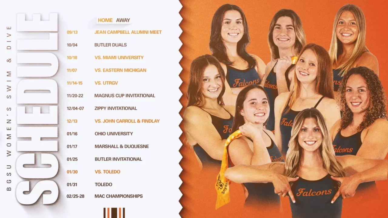 Bowling Green Swim & Dive Announces 2025-26 Schedule