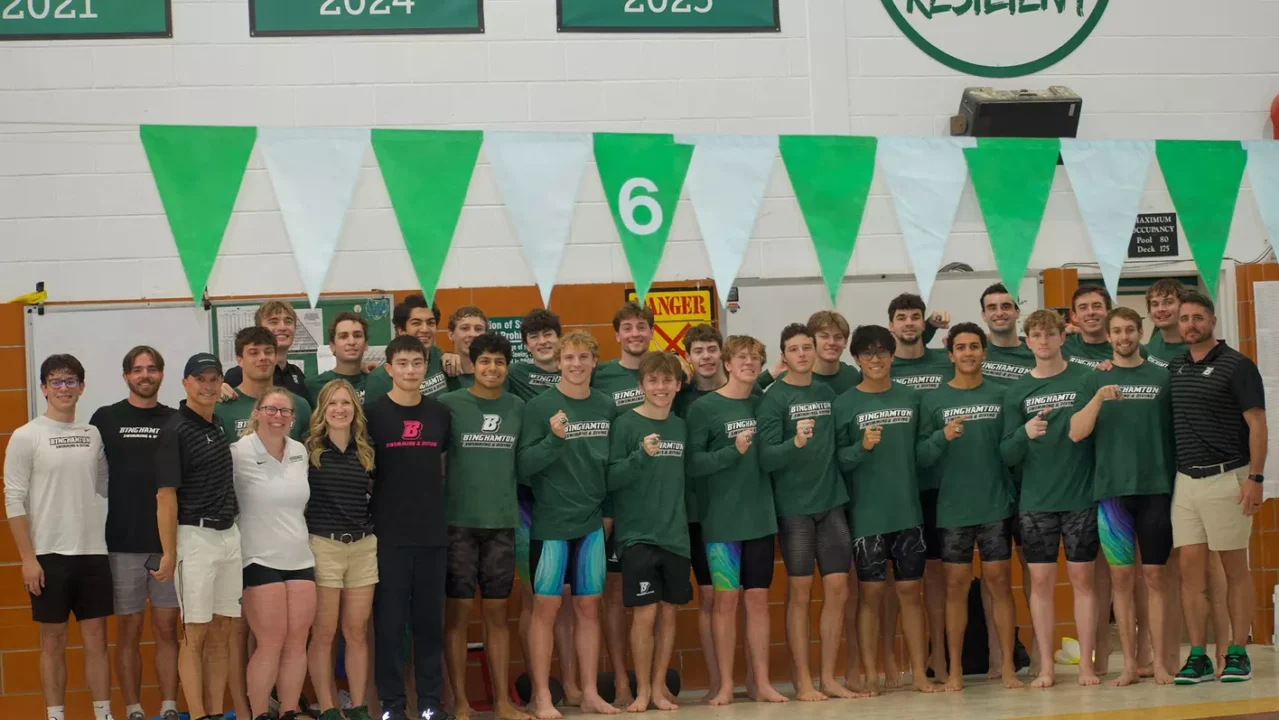 Binghamton Men’s Team Receives America East Championship Rings
