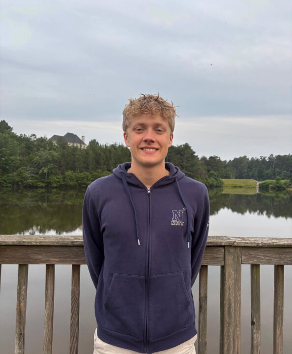 Distance Freestyle Specialist Will Charlton Sends Commitment To Navy For Fall 2026