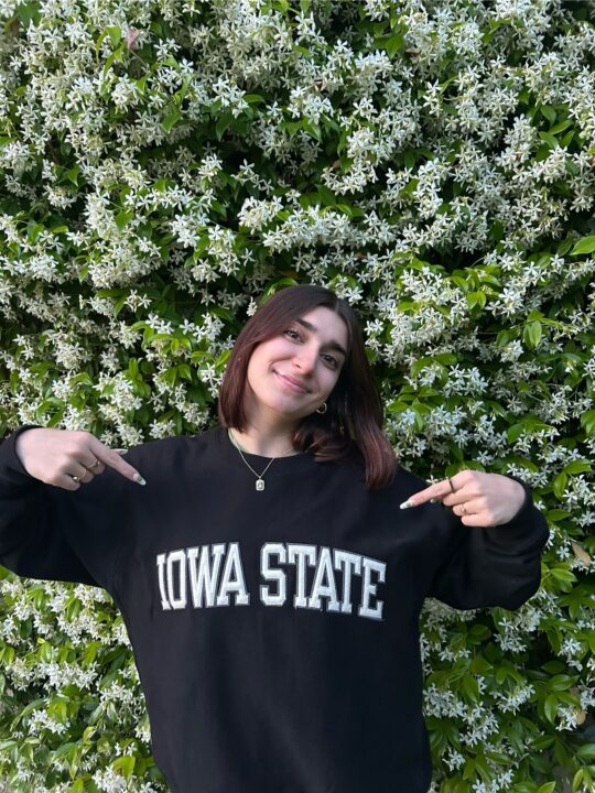 Italian Butterfly Specialist Asia Salvato To Swim For Iowa State In Fall 2026