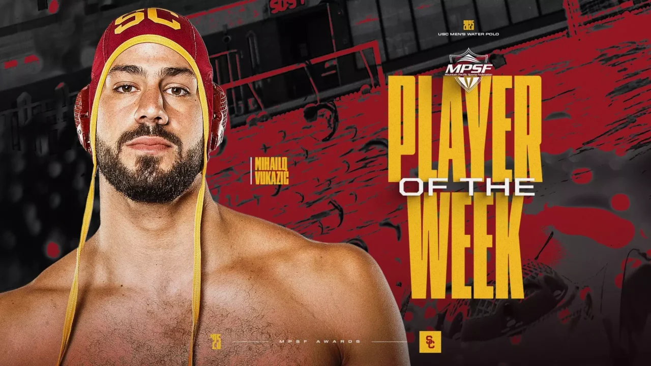 USC’s Mihailo Vukazić Earns First MPSF Player of the Week Pick