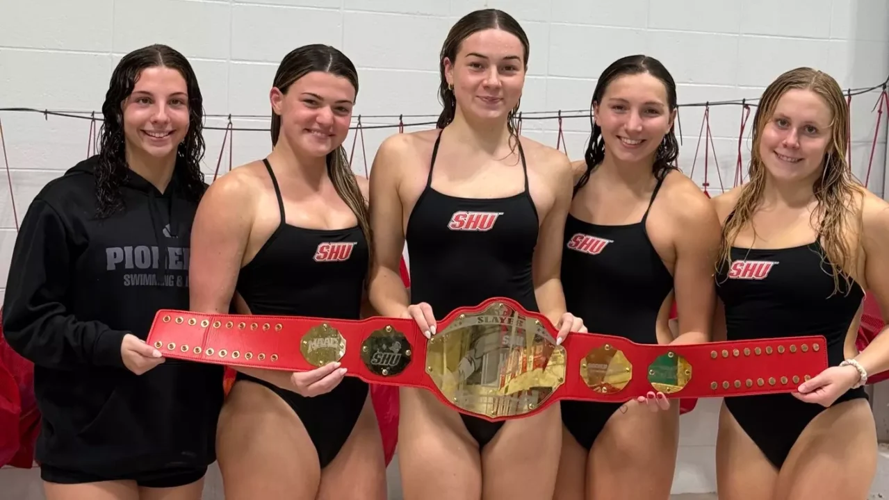Red Team Wins Sacred Heart’s Intrasquad Pioneer Pentathlon