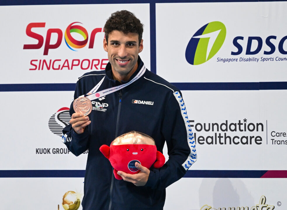 Stefano Raimondi D’Oro Nei 100 Farfalla S10: Rimonta Vincente A Singapore