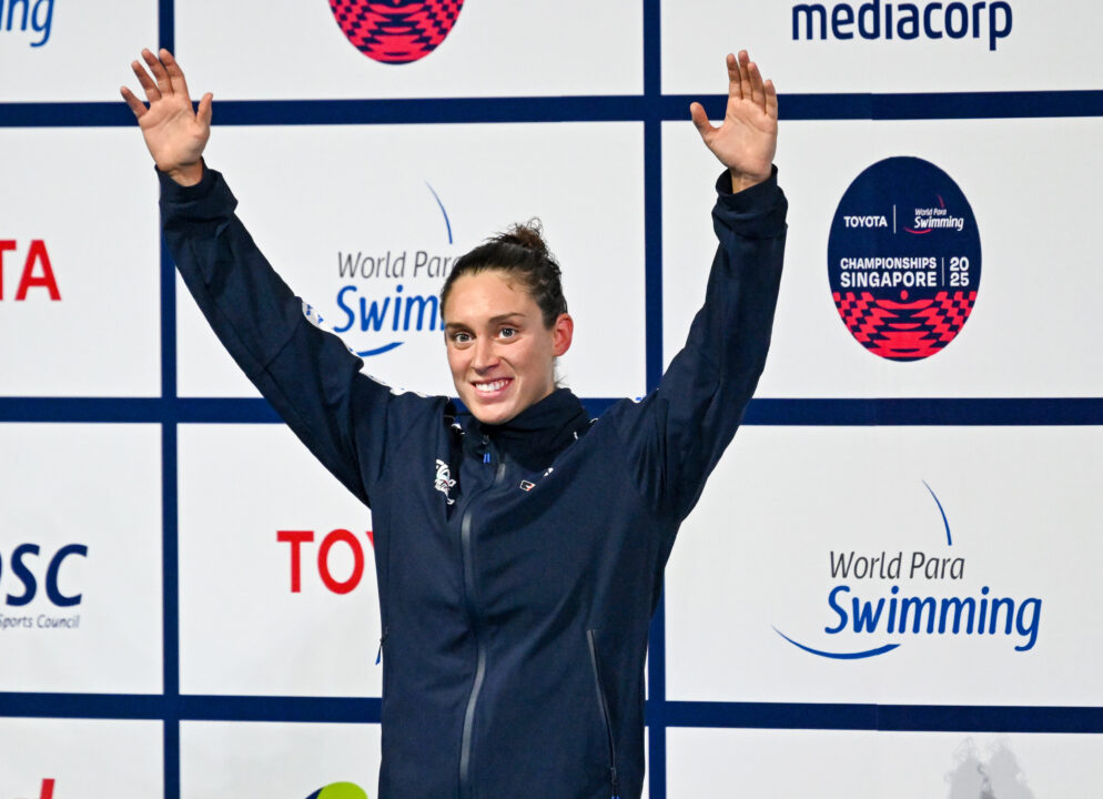 Carlotta Gilli D’Argento Nei 100 Stile Libero S13 Ai Mondiali Di Singapore