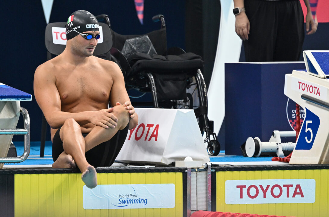 Francesco Bocciardo Conquista L’’Argento Nei 200m Stile Libero S5 A Singapore