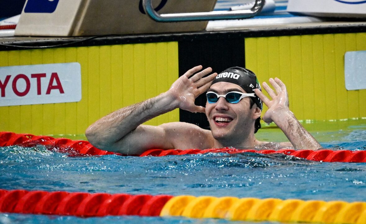 Antonio Fantin Firma La Tripletta D’Oro A Singapore: Dopo 100 E 400 Vince Anche I 50 Stile