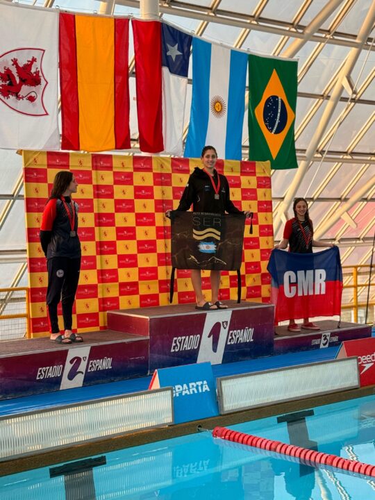 Dos medallas doradas de Agostina Hein en el primer día en Chile