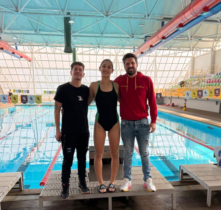 A horas del homenaje en River, nuevo récord argentino de Agostina Hein