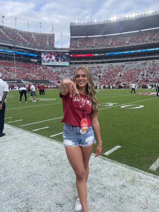 Backstroke & IMer Addison Sala Announces Commitment To Alabama For Fall 2026