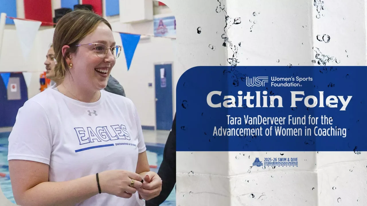 American University’s Caitlin Foley Receives Grant from the Women’s Sports Foundation