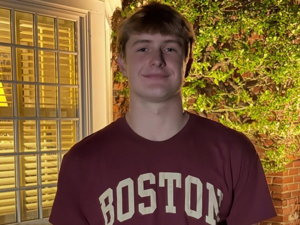 Breaststroke & IM Specialist Peyton Harrison To Swim At Boston College Next Fall