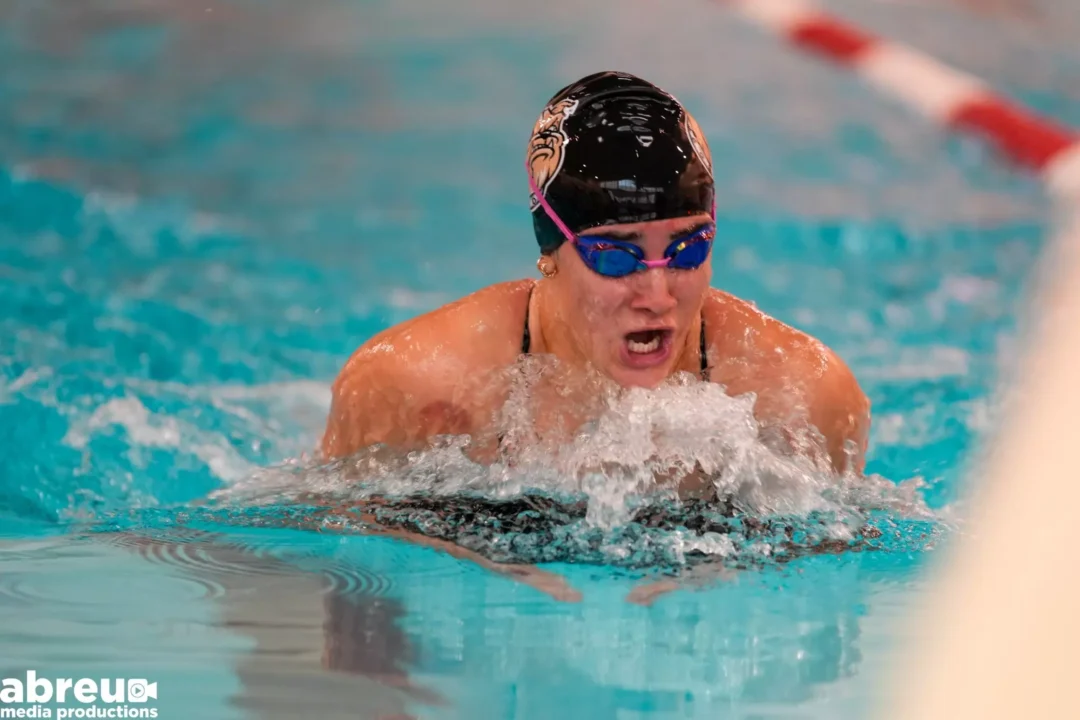 Pool Records Fall As Bryant Women, Binghamton Men Claim Victories In Split Dual