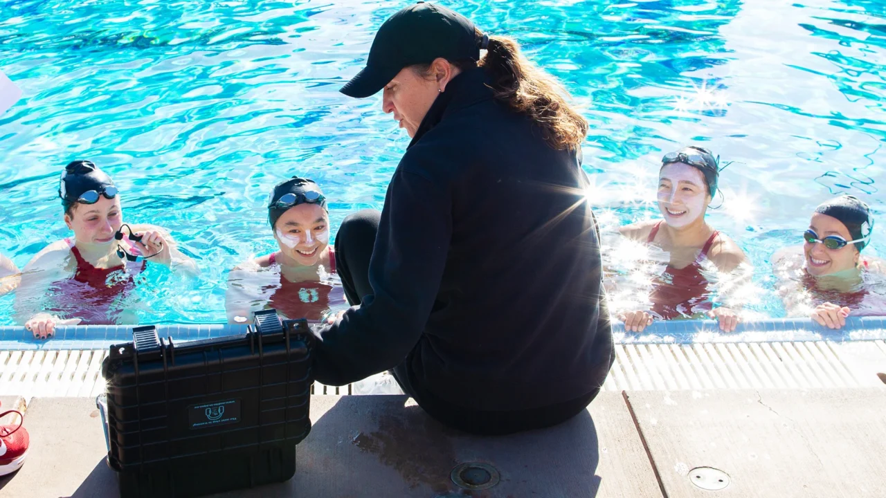 Elvira Khasyanova Named Head coach of Stanford Artistic Swimming Program