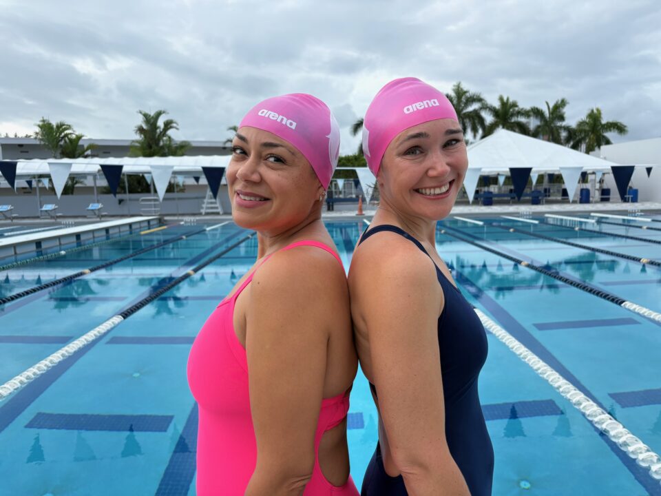 Masters Swimming and the Power of Pink: Two Teammates’ Stories of Surviving and Thriving