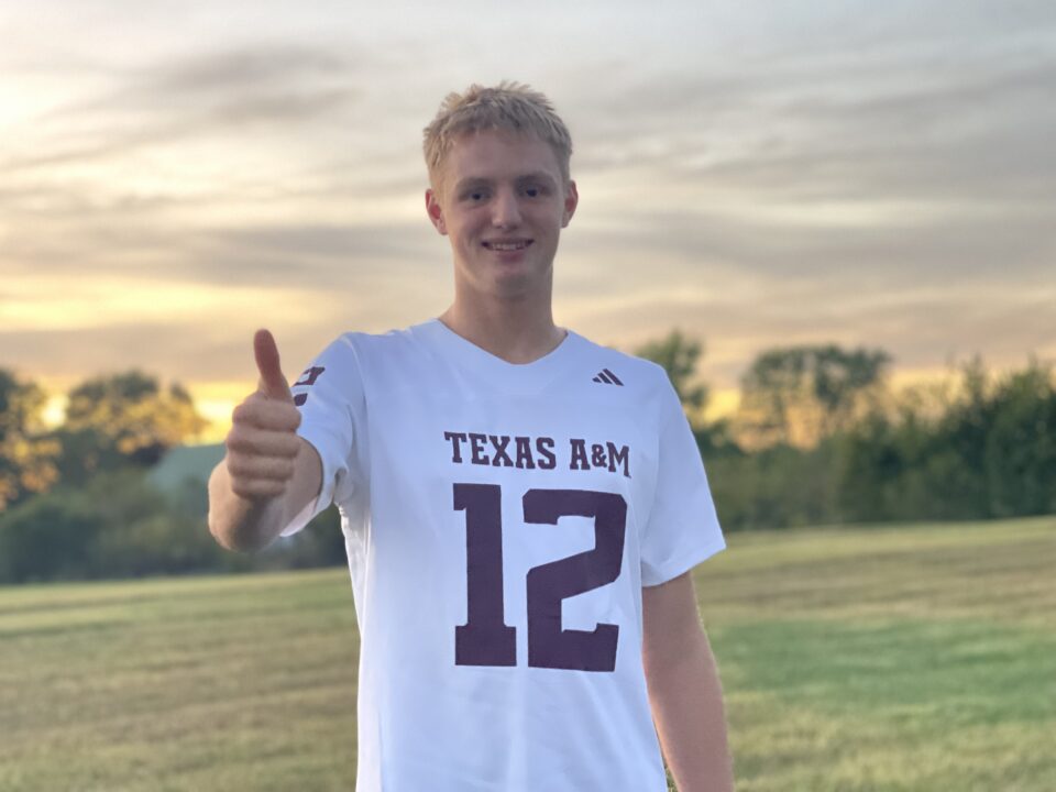 Summer Juniors Finalist Lucas Ackermann Sends Verbal Commitment to Texas A&M for 2026
