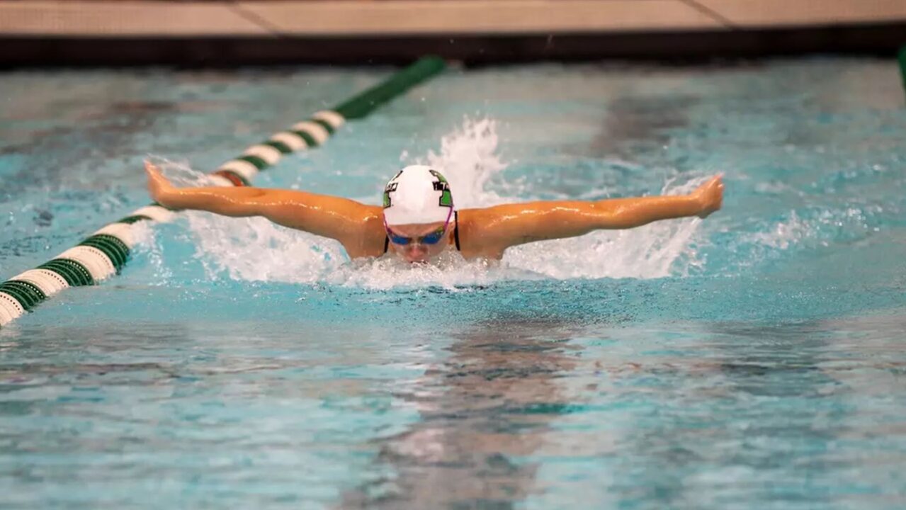 Marshall’s Lauren McNamara Named AAC Swimmer of the Week