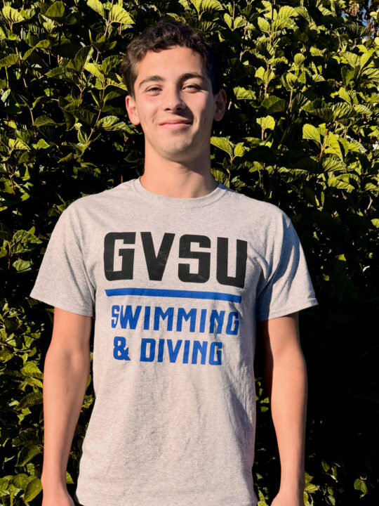 Scarlet Aquatics’ Reid Stellatella Verbals to Grand Valley State University for Fall of 2026
