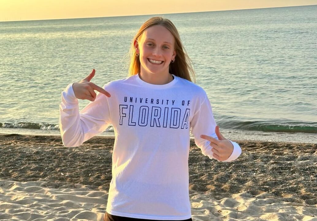 100 Breast Summer Juniors Champion Maddie Moreth To Join Florida for Fall of 2026
