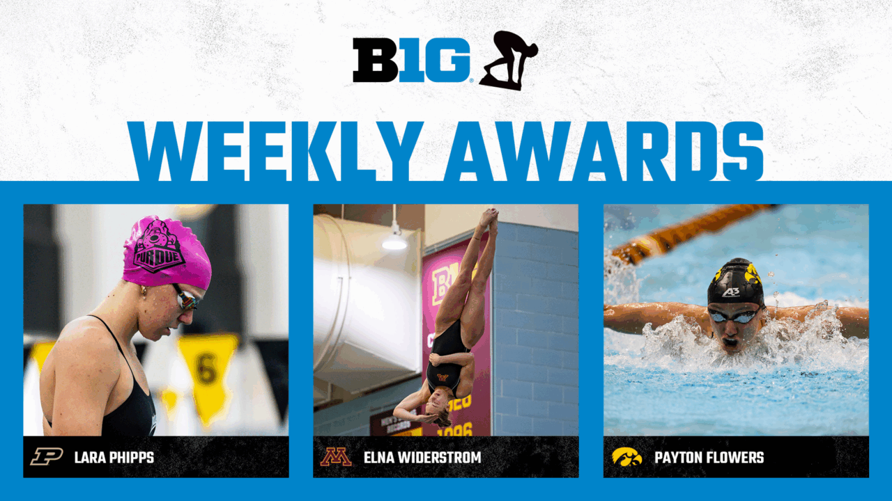 Purdue’s Phipps, Minnesota’s Widerstrom & Iowa’s Flowers Earn Big Ten Women’s Weekly Honors