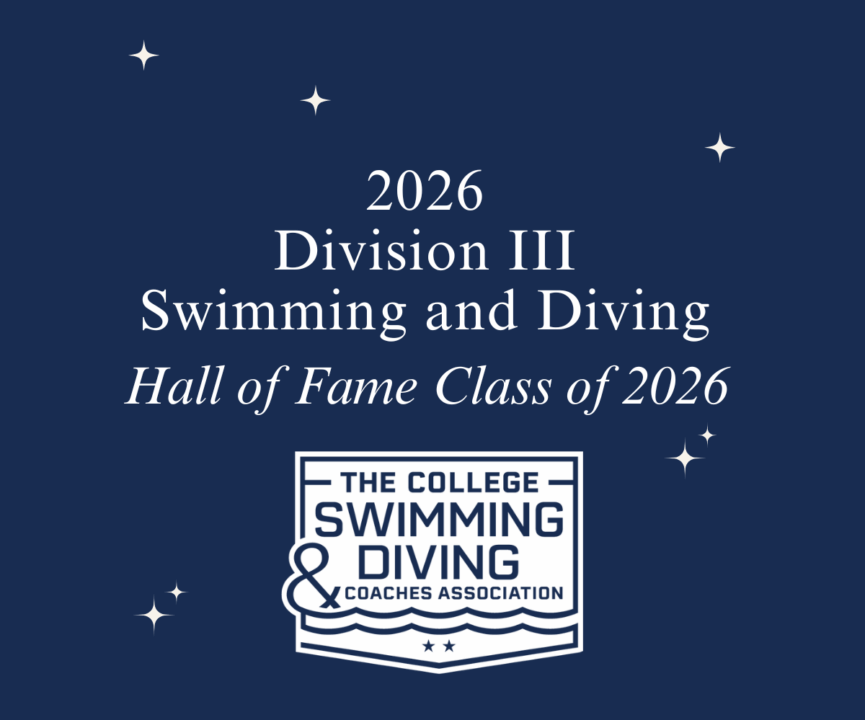 CSCAA Division III Hall of Fame Class of 2026 Announced