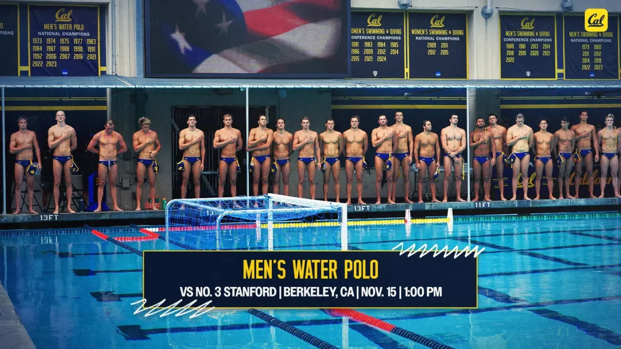 Cal Men’s Water Polo Set To Host Stanford In Regular Season Finale