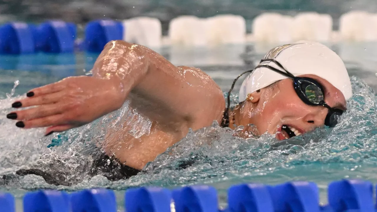 Ava Topolewski Sets School Record As GW Women Best Navy; Midshipmen Men Top Revolutionaries