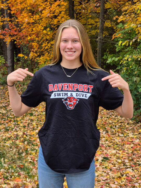 Middle-Distance Freestyler Ava Schepers Commits To Davenport’s Class Of 2030
