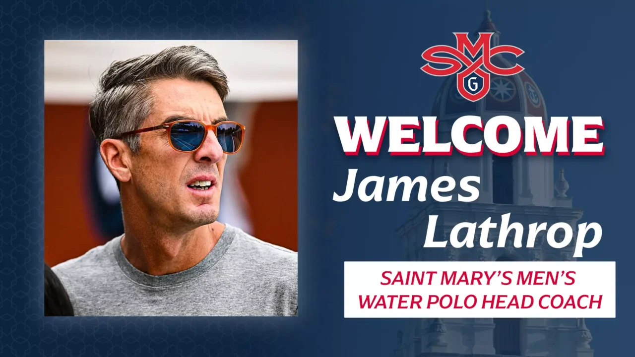 Saint Mary’s College Names James Lathrop Head Coach of Men’s Water Polo