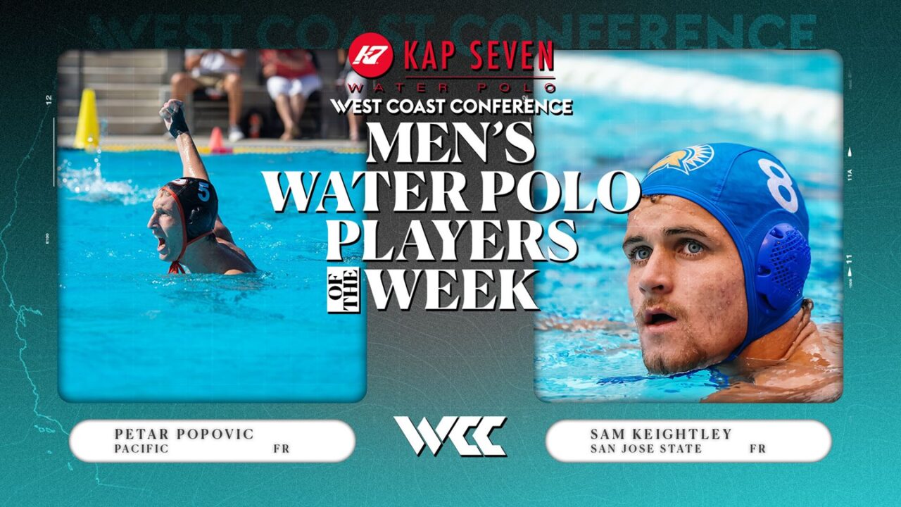 Pacific’s Petar Popovic Named Est Coach Conference Men’s Water Polo Player of the Week
