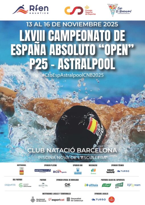 Los inscriptos confirmados para el Campeonato de España de Invierno 2025