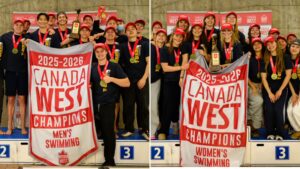 UBC Sweeps Canada West Championships With Men’s and Women’s Team Titles