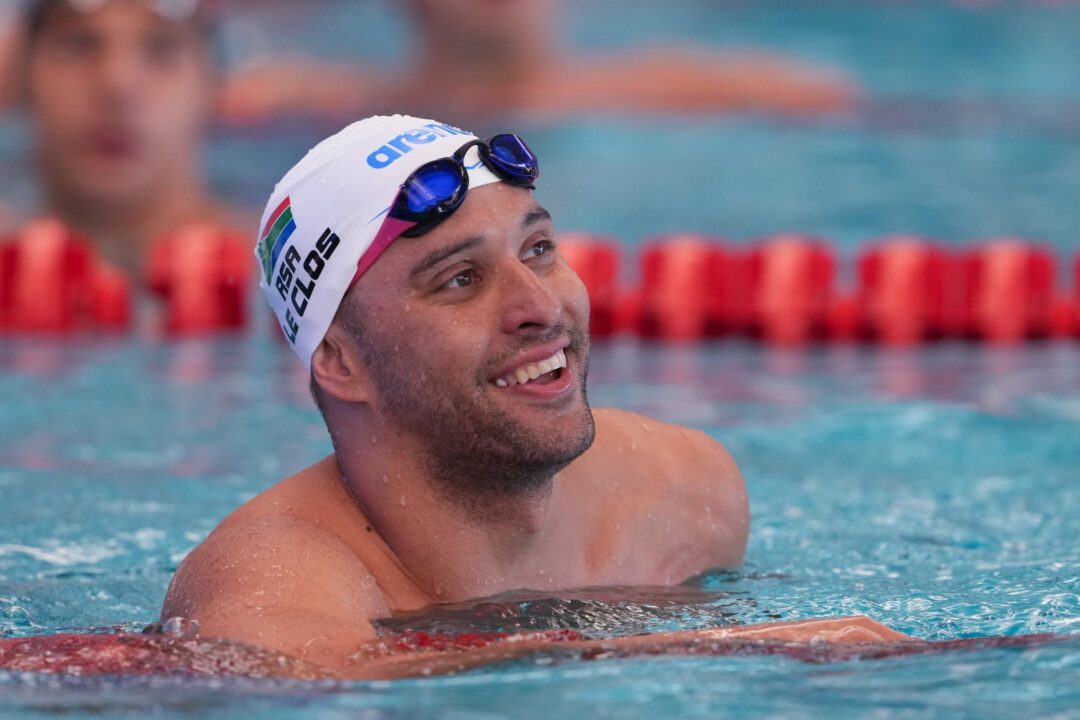 Chad Le Clos Dives Back Into Action with 8-Mile Midmar Charity Mission