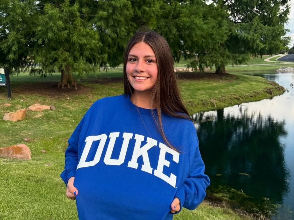 Distance Freestyler Alexa Simmons Commits To Duke’s Class Of 2030
