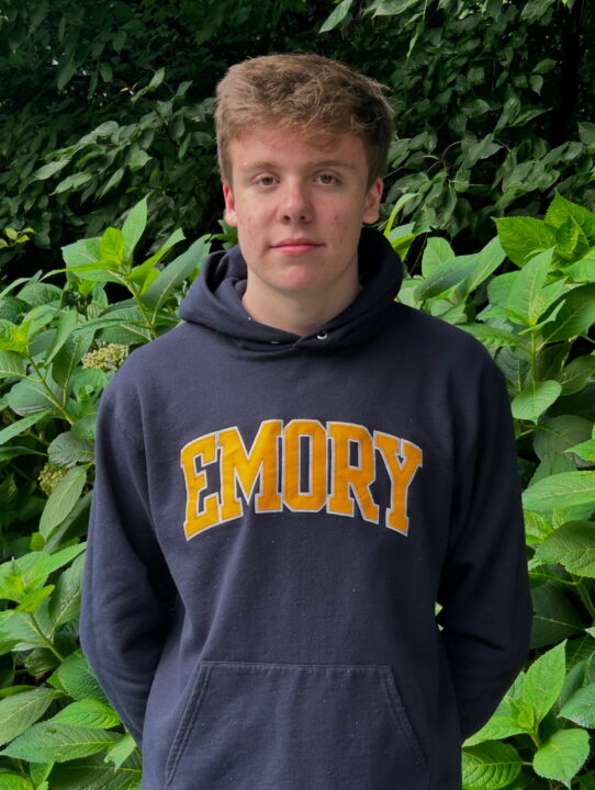 1:39.1/4:28.3 Middle-Distance Freestyler Doug Sims Commits To Emory For 2026-27