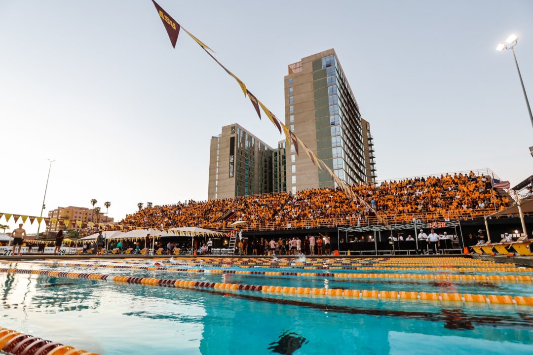 The Story Behind Arizona State Swim and Dive’s Biggest Dual Meet Ever