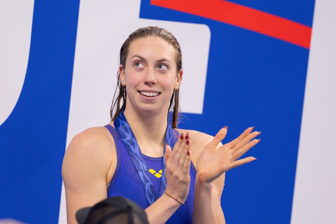 Gretchen Walsh Back In The Water After Three and a Half Week Break