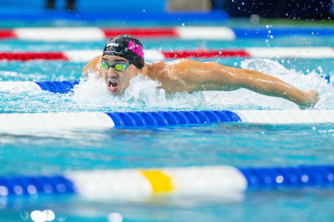 Arizona State Men Take Top Six Spots In 50 Free At Big 12s, Kharun Swims Meet Record 18.46