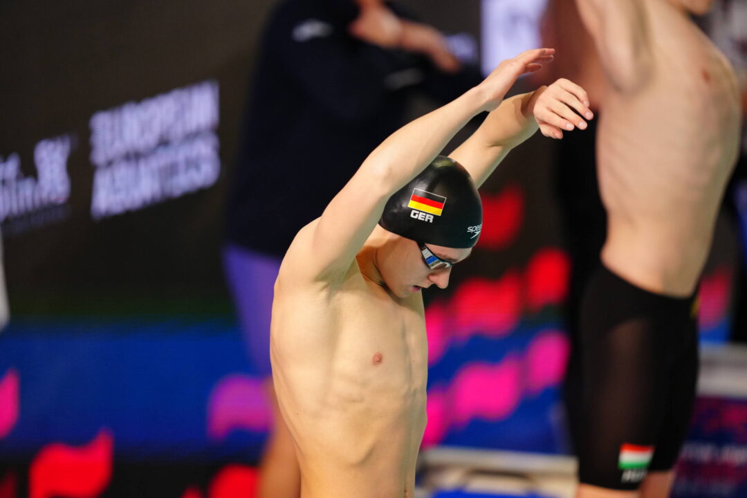 Johannes Liebmann : Record Mondiale Juniores Negli 800 Stile Libero