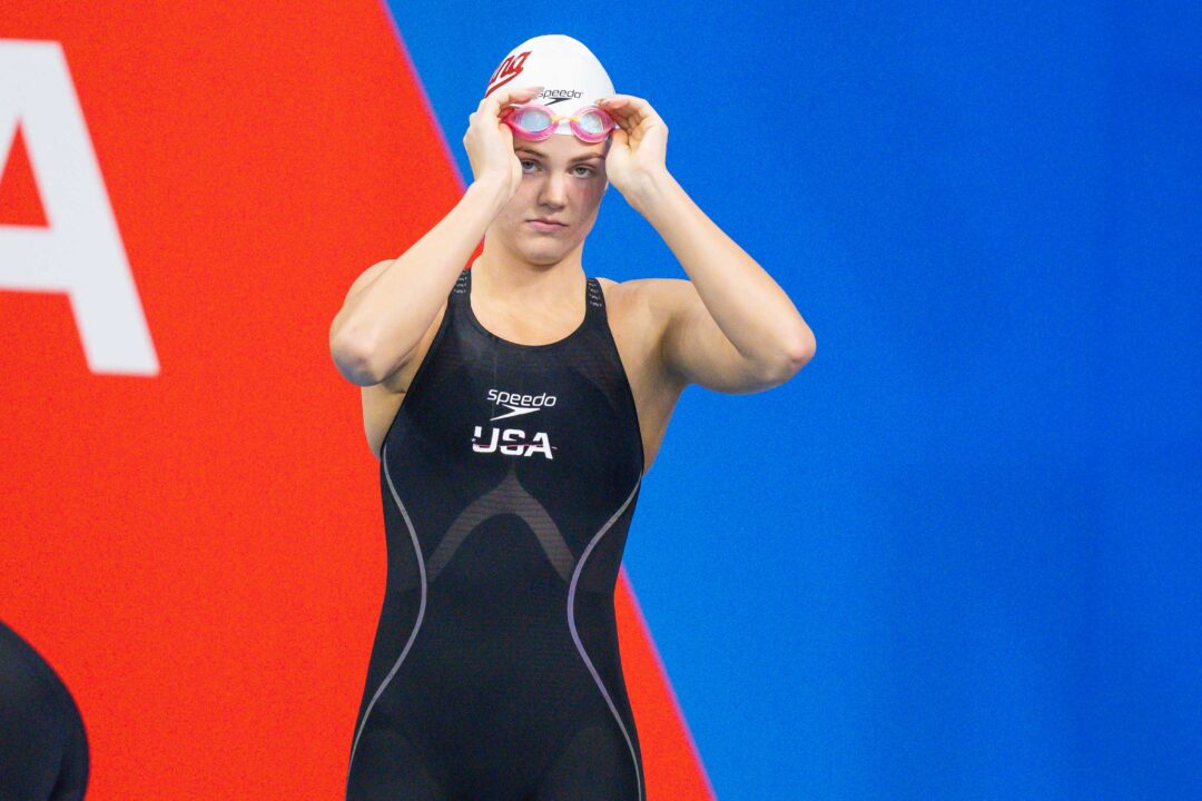 Liberty Clark Breaks Maggie MacNeil’s Big Ten Meet Record With 46.22 100 Freestyle