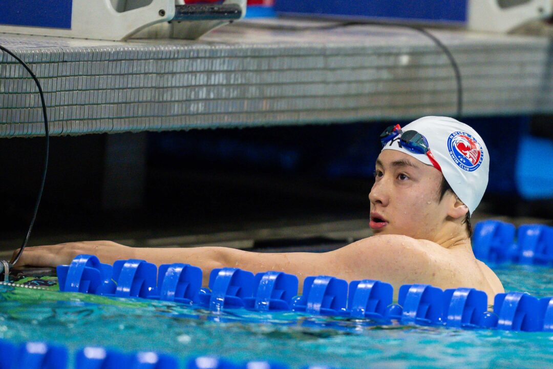 Luc Dionne Continues Hot Streak at Katie Ledecky Invite with #18 All-Time 200 Breast